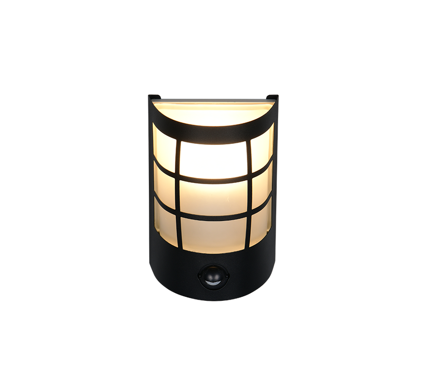 Aplique de exterior Trio Sintra LED negro mate 3000K IP44 R26459132