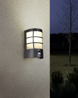 Aplique de exterior Trio Sintra LED negro mate 3000K IP44 R26459132