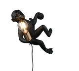 Aplique de pared Trio Louy LED negro 2700K 36,5cm R26541002