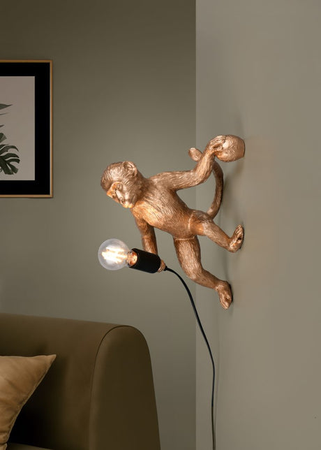 Aplique de pared Trio Louy LED gold-colored 2700K 36,5cm R26541079