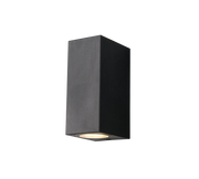 Aplique de exterior Trio Soria negro mate IP44 R26569632