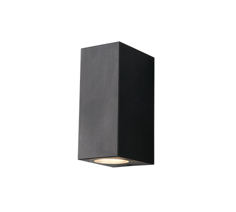 Aplique de exterior Trio Soria LED negro mate 3000K IP44 R26569632