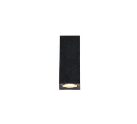 Aplique de exterior Trio Soria LED negro mate 3000K IP44 R26569632