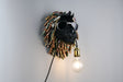Aplique de pared Trio Leo LED negro 2700K R26631702