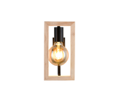 Aplique de pared Trio Bano negro mate R26691032