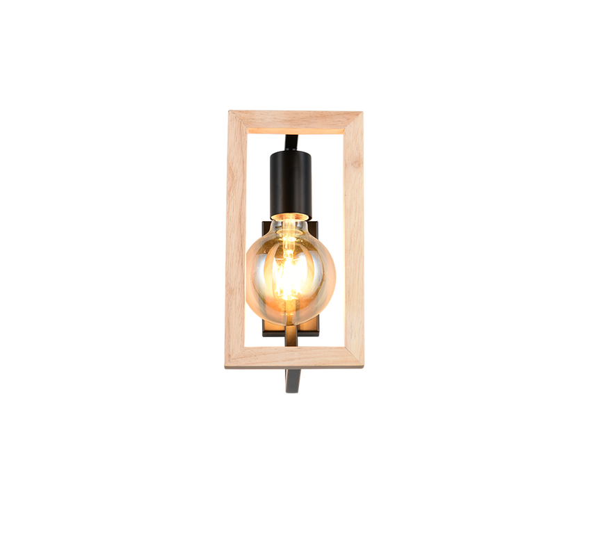 Aplique de pared Trio Bano LED negro mate 2700K R26691032