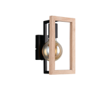 Aplique de pared Trio Bano LED negro mate 2700K R26691032