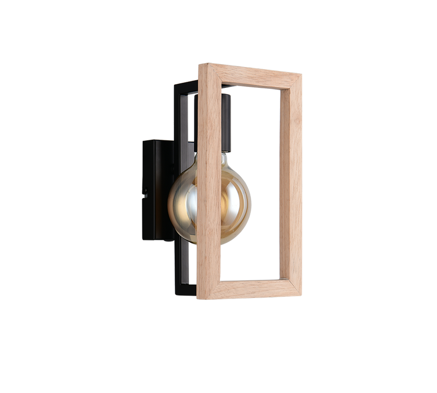 Aplique de pared Trio Bano LED negro mate 2700K R26691032