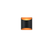 Aplique de pared Trio Samdel LED negro y dorado 3000K R26721080
