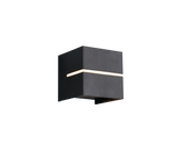 Aplique de exterior Trio Logrono LED negro mate 3000K IP44 R26751632