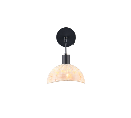 Aplique de pared Trio Calvi LED negro mate 2700K R26781732