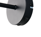 Aplique de pared Trio Calvi LED negro mate 2700K R26781732