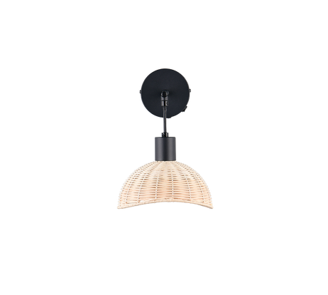 Aplique de pared Trio Calvi LED negro mate 2700K R26781732