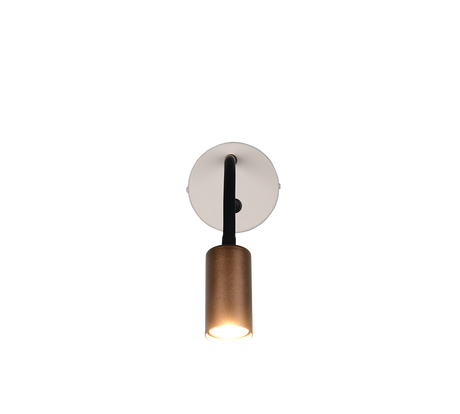 Aplique de pared Trio Taryn LED marrón café 2700K R26851765