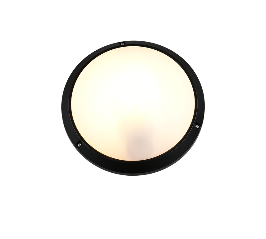Aplique de exterior Trio Ambato LED negro mate 2700K IP65 R26931632