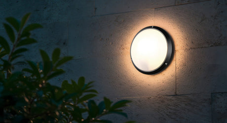 Aplique de exterior Trio Ambato LED negro mate 2700K IP65 R26931632