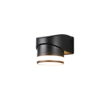 Aplique de exterior Trio Cusco LED negro mate 4000K IP44 R26961632