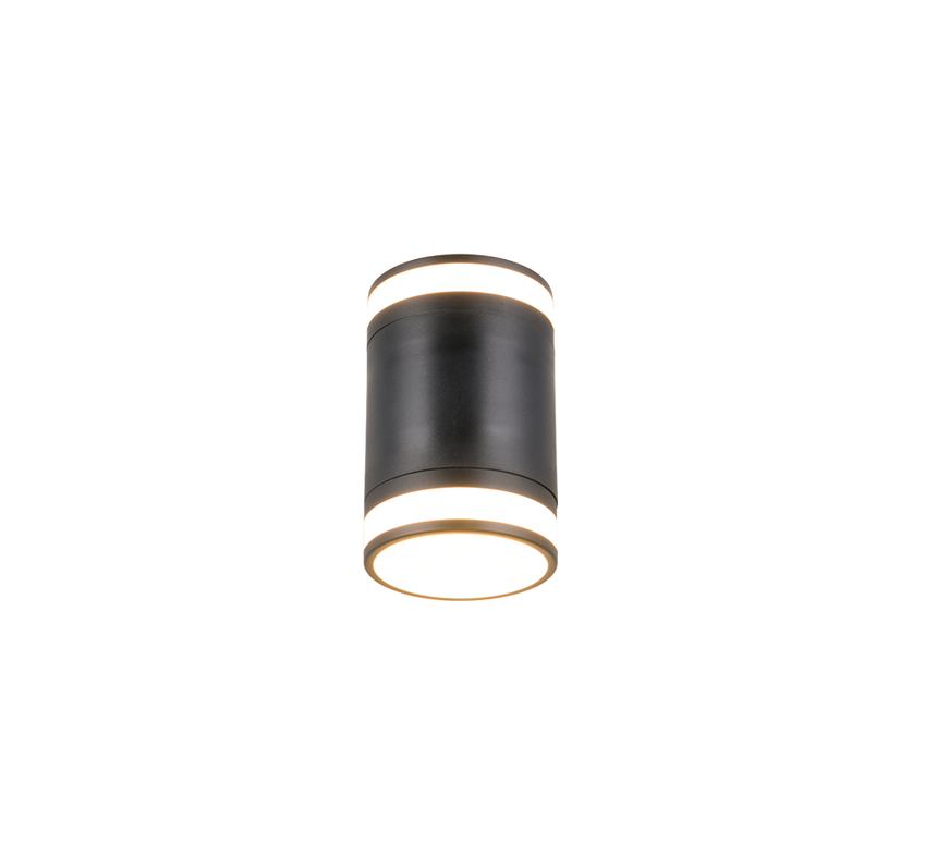 Aplique de exterior Trio Cusco LED negro mate 4000K IP44 R26962632