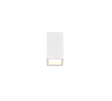 Aplique de exterior Trio Braga LED blanco mate 3000K IP44 R26971631