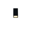 Aplique de exterior Trio Braga LED negro mate 3000K IP44 R26971632