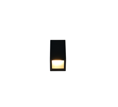 Aplique de exterior Trio Braga LED negro mate 3000K IP44 R26971632