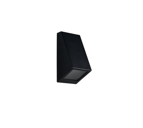 Aplique de exterior Trio Braga LED negro mate 3000K IP44 R26971632
