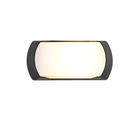 Aplique de exterior Trio Cumana LED negro 2700K IP65 R26991602