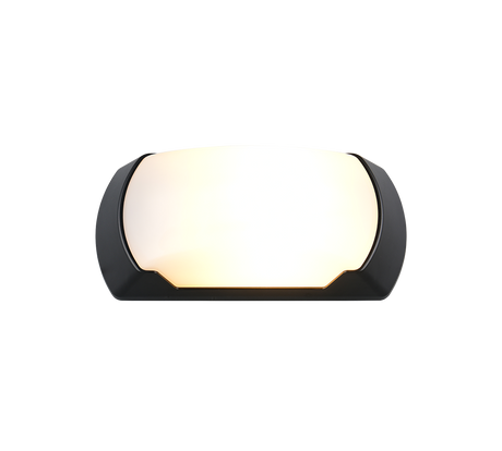 Aplique de exterior Trio Cumana LED negro 2700K IP65 R26991602