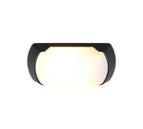 Aplique de exterior Trio Cumana LED negro 2700K IP65 R26991602
