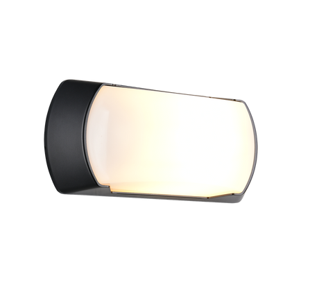 Aplique de exterior Trio Cumana LED negro 2700K IP65 R26991602