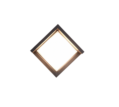 Aplique de exterior Trio Puno LED negro mate 3000K IP54 R27026132