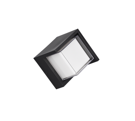 Aplique de exterior Trio Puno LED negro mate 3000K IP54 R27026132