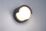 Aplique de exterior Trio Puno LED negro mate 3000K IP54 R27036132