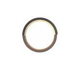 Aplique de exterior Trio Puno LED negro mate 3000K IP54 R27036132