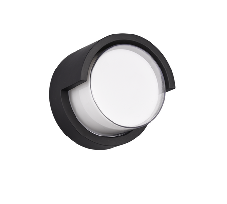 Aplique de exterior Trio Puno LED negro mate 3000K IP54 R27036132