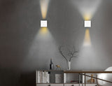 Aplique de exterior Trio Talent LED portátil 2 luces blanco mate 3000K IP44 R27759131 - vista 6