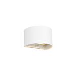 Aplique de exterior Trio Talent LED blanco mate 3000K regulable IP44 R27769131