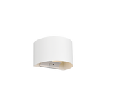 Aplique de exterior Trio Talent LED blanco mate 3000K regulable IP44 R27769131
