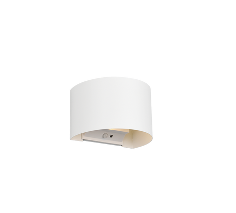 Aplique de exterior Trio Talent LED blanco mate 3000K regulable IP44 R27769131