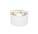 Aplique de exterior Trio Talent LED blanco mate 3000K regulable IP44 R27769131