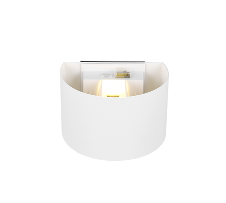 Aplique de exterior Trio Talent LED blanco mate 3000K regulable IP44 R27769131