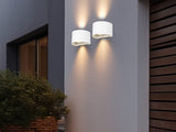Aplique de exterior Trio Talent LED blanco mate 3000K regulable IP44 R27769131