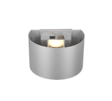 Aplique de exterior Trio Talent LED titan 3000K regulable IP44 R27769187