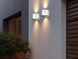 Aplique de exterior Trio Talent LED titan 3000K regulable IP44 R27769187