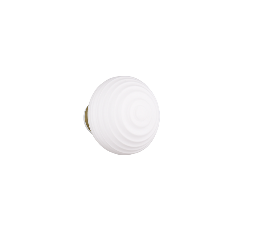 Aplique de pared Trio Earl LED latón mate táctil 3000K R27771101