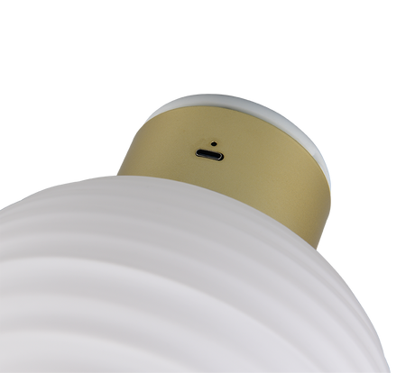 Aplique de pared Trio Earl LED latón mate táctil 3000K R27771101