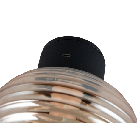 Aplique de pared Trio Earl LED negro mate táctil 3000K R27771113