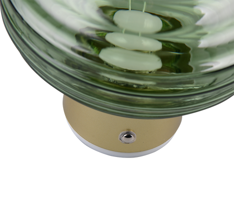 Aplique de pared Trio Earl LED latón mate táctil 3000K R27771115
