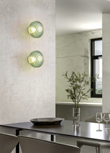 Aplique de pared Trio Earl LED latón mate táctil 3000K R27771115