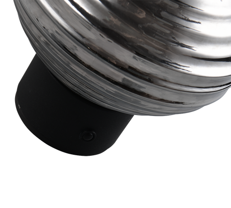 Aplique de pared Trio Earl LED negro mate táctil 3000K R27771154